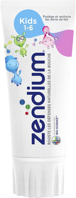 Zendium Kids Dentifrice 1-6 Ans Protection Dents de Lait Tube - Produit - fr