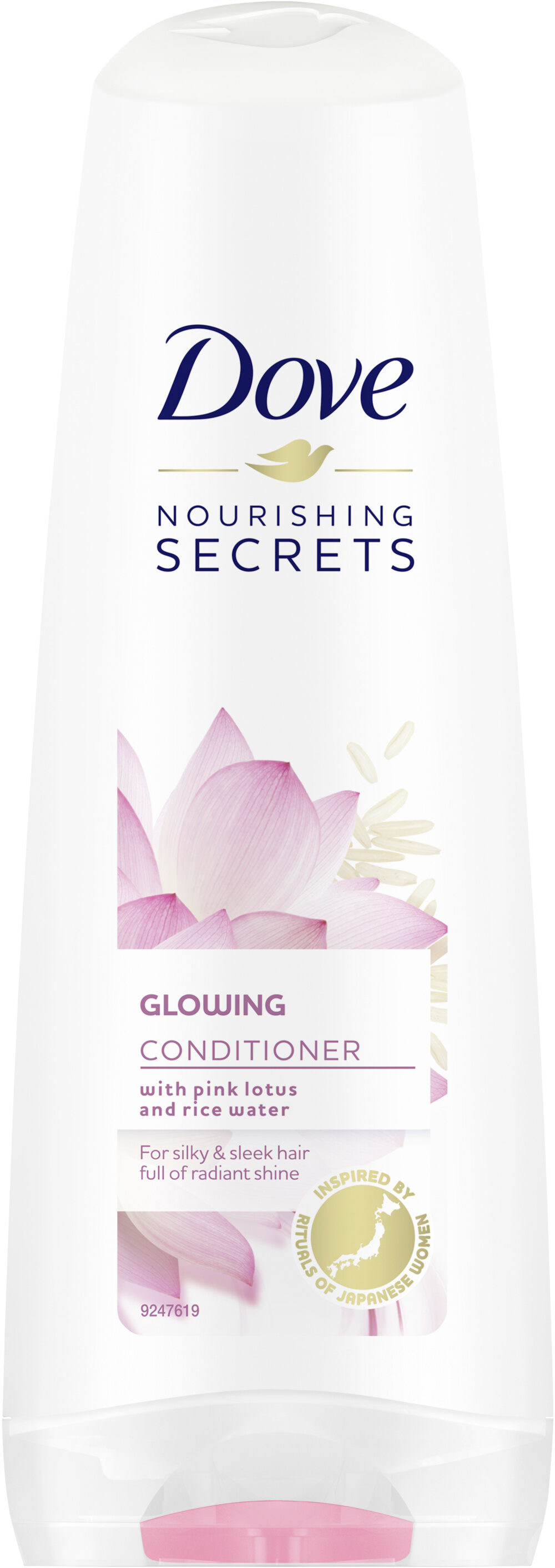 Dove Glowing Après Shampoing Lotus Rose - Product - fr