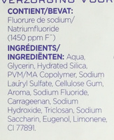 Total Pro-Soin Gencives - Ingredients - fr