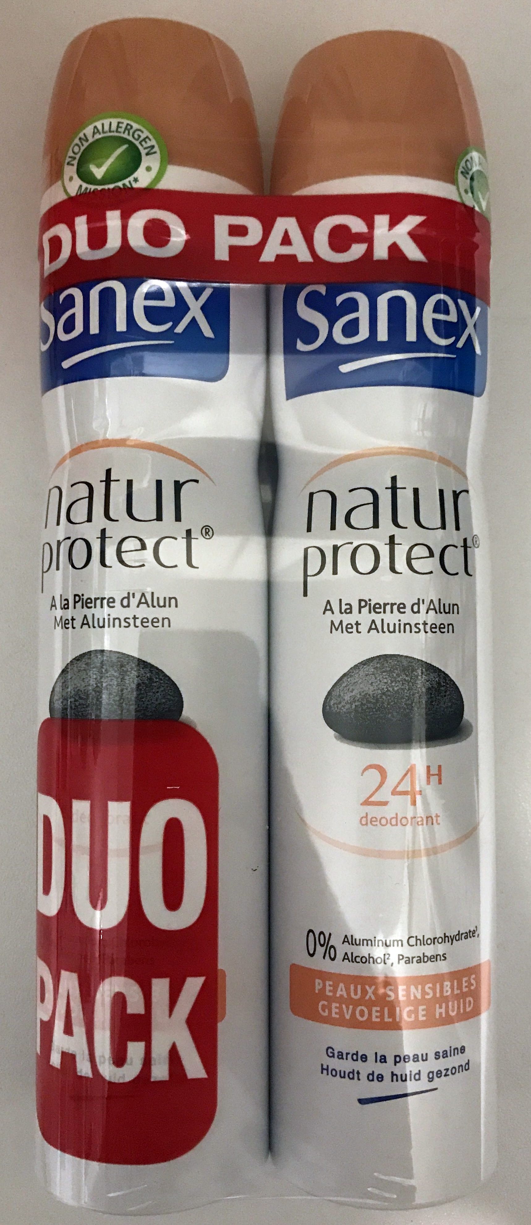 Natur Protect à la pierre d'alun 24h (duo pack) - Product - fr