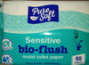 sensitive bio-flush moist toilet paper - Produto