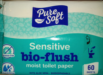 sensitive bio-flush moist toilet paper - Produit - en