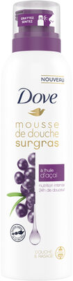 Dove Surgras Gel Douche Mousse Infusée à l'Huile d'Açaï 24H de Douceur - Product - fr