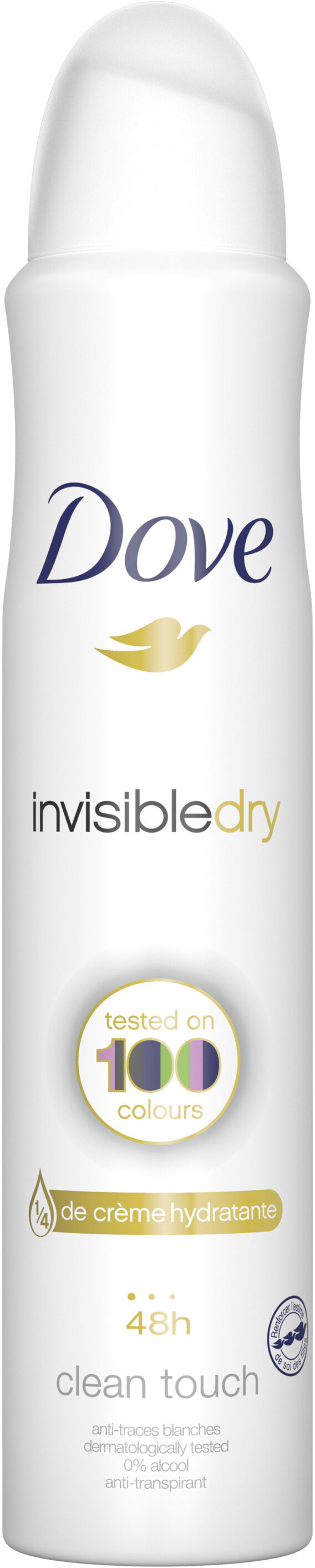 DOVE Anti-Transpirant Femme Spray Invisible Dry 200ml - Product - fr