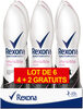 REXONA Déodorant Femme Spray Anti Transpirant Invisible Pure 200ml Lot de 6 - Product