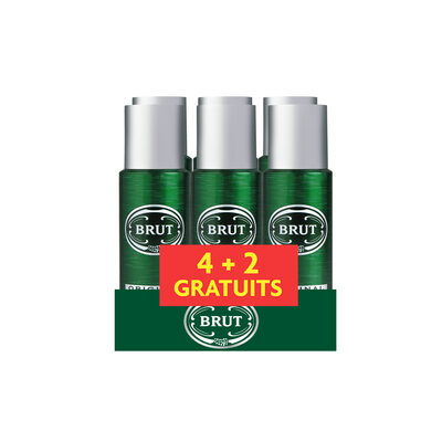 Brut Déodorant Homme Spray Original 200ml Lot de 2 - 1