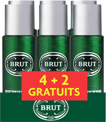 Brut Déodorant Homme Spray Original 200ml Lot de 2 - Produit - fr