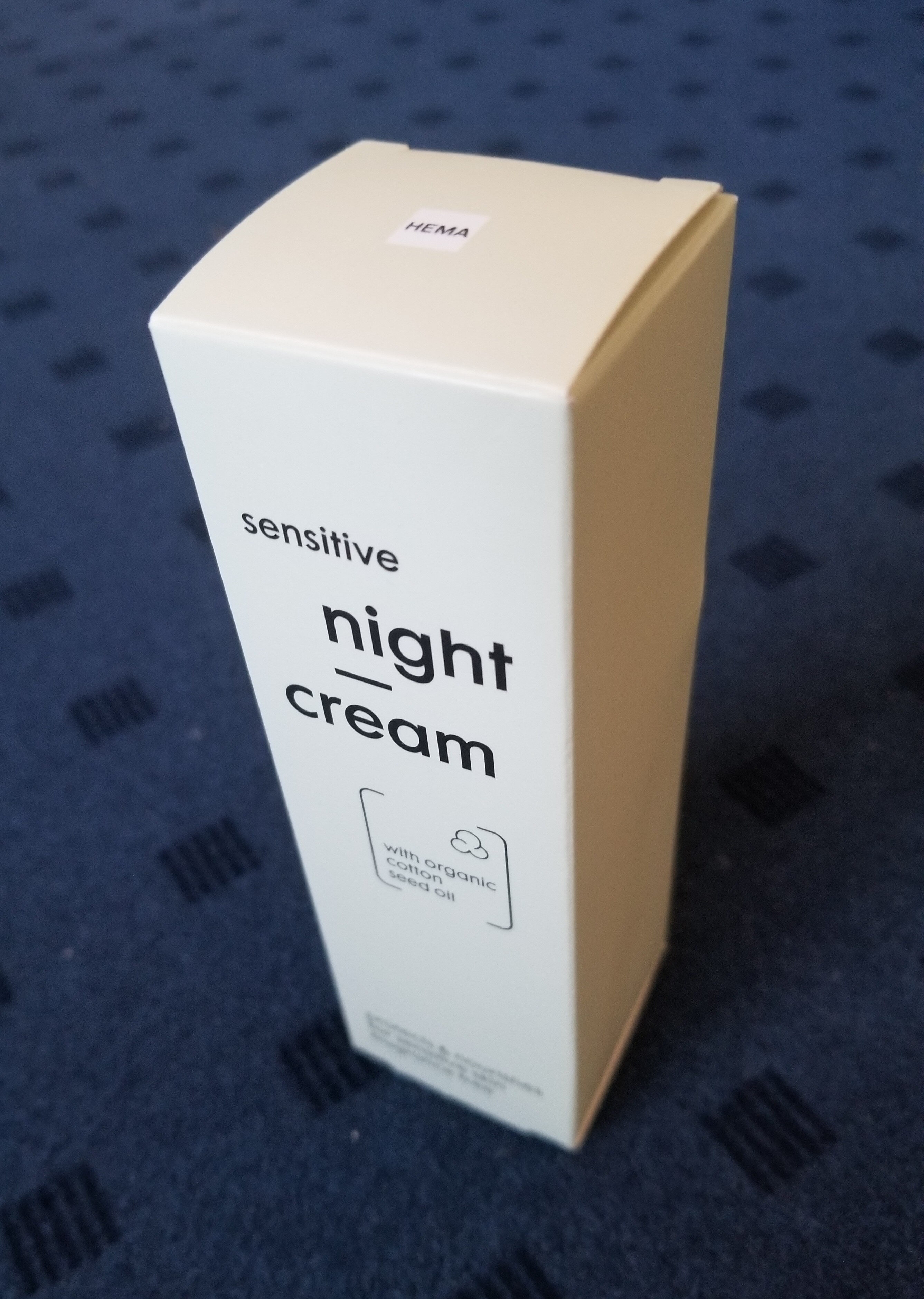 Sensitive night cream - Produit - fr