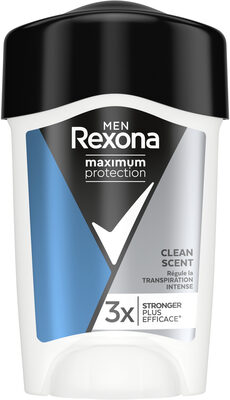 REXONA MEN Stick Anti-Transpirant Maximum Protection Clean Scent 45ml - Product - fr