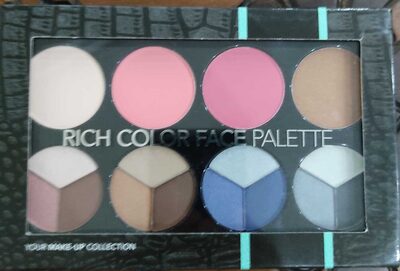 Rich color face palette - Produit