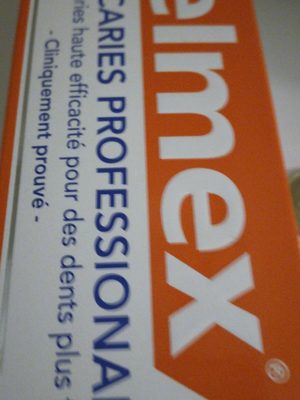 Elmex Junior Anti-caries Professional - Ingrédients - fr
