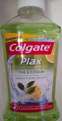 Colgate Plax thé & citron - Product - fr