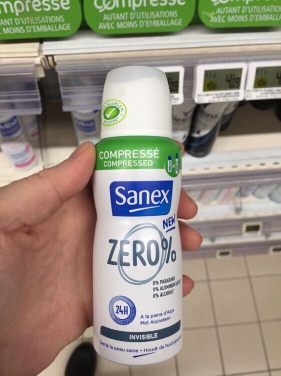 Zero% Invisible - Déodorant Compressé - Produktas - fr