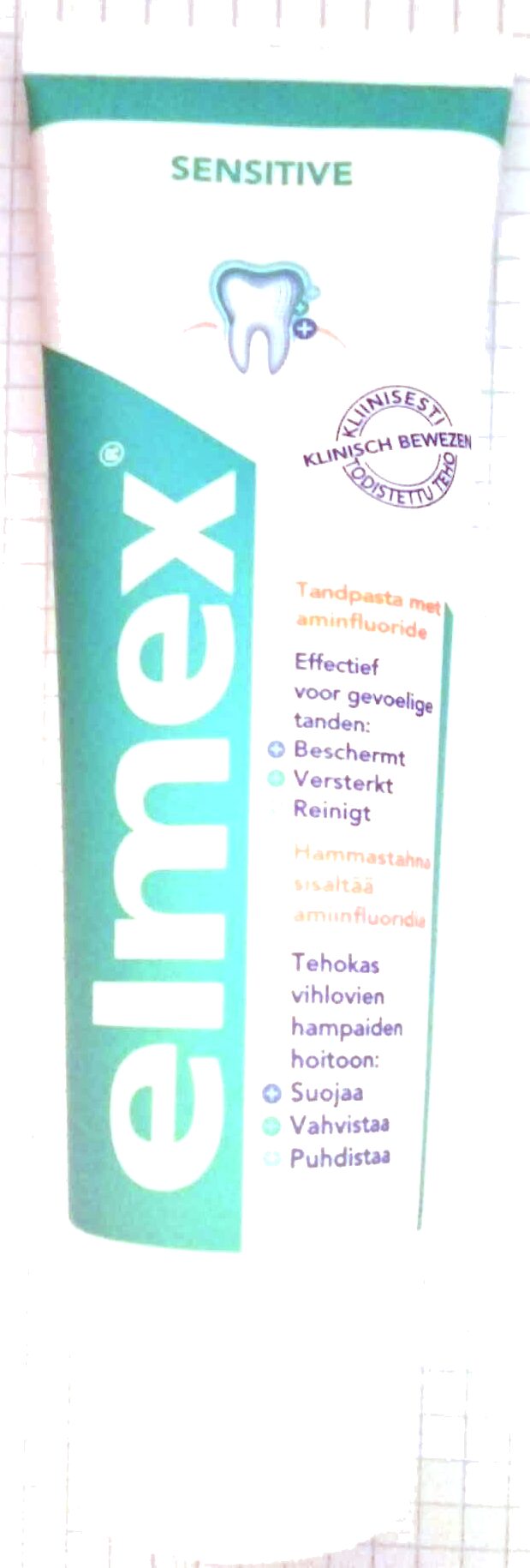 Sensitive Toothpaste with Aminfluoride - Product - en