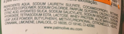 Palmolive purifying clay - Ingredients - nl