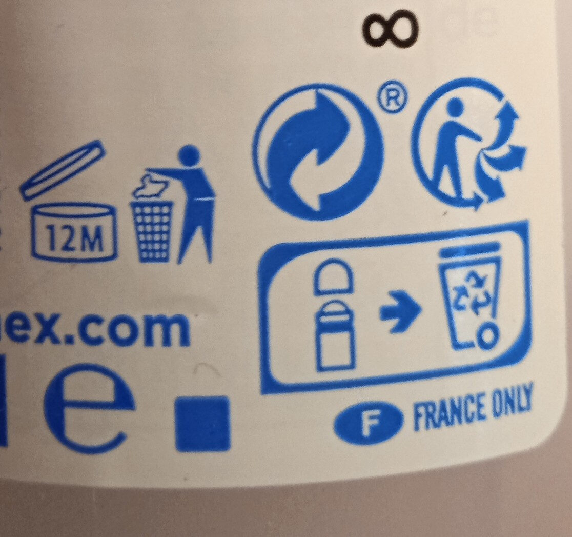 zero% - Recycling instructions and/or packaging information - fr