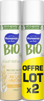 Monsavon BIO Déodorant Femme Spray Lait d'Avoine 2x75ml - Product - fr