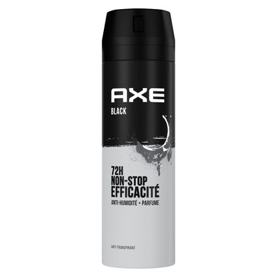 AXE Anti-Transpirant Homme Black 72h Anti-Humidité 200ml - 1