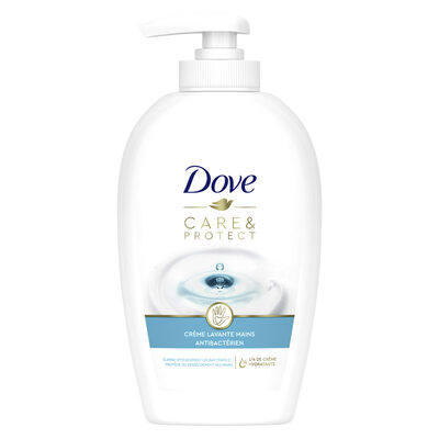 DOVE Care & Protect Crème Lavante Pompe Antibactérienne 250ml - 5