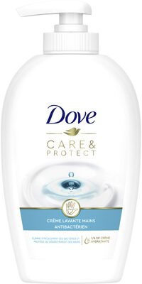 Dove Care & Protect Crème Lavante Pompe Antibactérienne - Product - fr