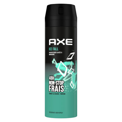 Axe Déodorant Homme Bodyspray Ice Fall 48h Non-Stop Frais 200ml - 1