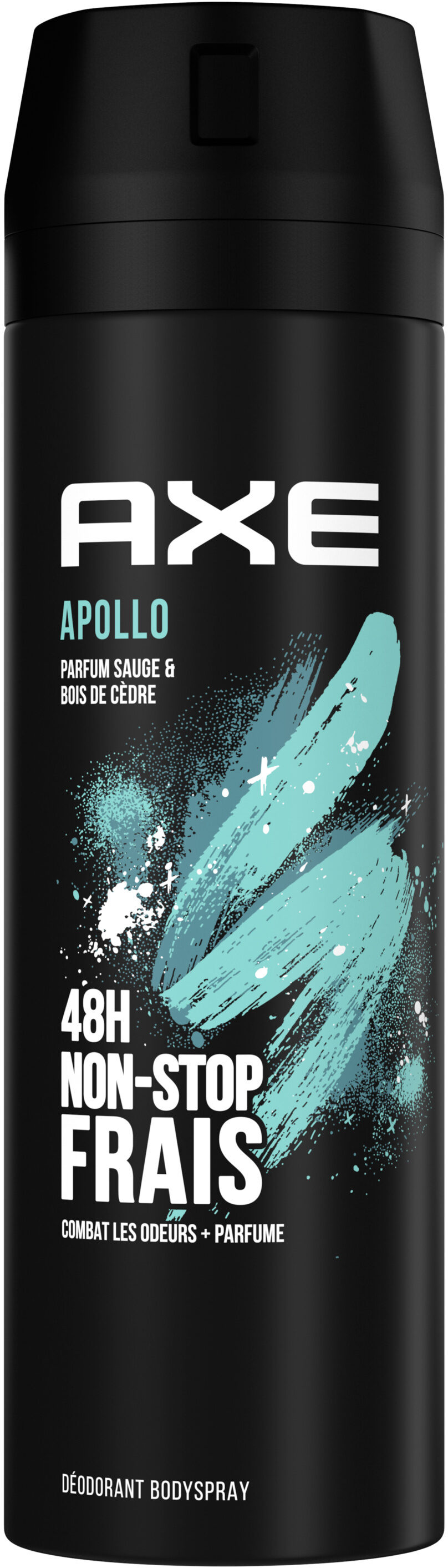 AXE Déodorant Homme Bodyspray Apollo 48h Non-Stop Frais 200ml - Produit - fr