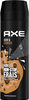 Axe Déodorant Homme Bodyspray Collision Cuir & Cookies 48h Non-Stop Frais 200ml - Produit