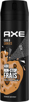 Axe Déodorant Homme Bodyspray Collision Cuir & Cookies 48h Non-Stop Frais 200ml - Produit - fr
