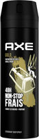 Axe Déodorant Homme Bodyspray Gold 48h Non-Stop Frais 200ml - Produto - fr