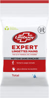 Lifebuoy Expert Lingettes Nettoyantes Mains x10 - Produit - fr