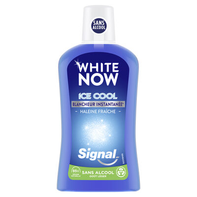 Signal White Now Bain de Bouche Antibactérien Ice Cool - 1
