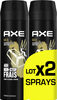 AXE Déodorant Gold Lot 2x200ml - Produit