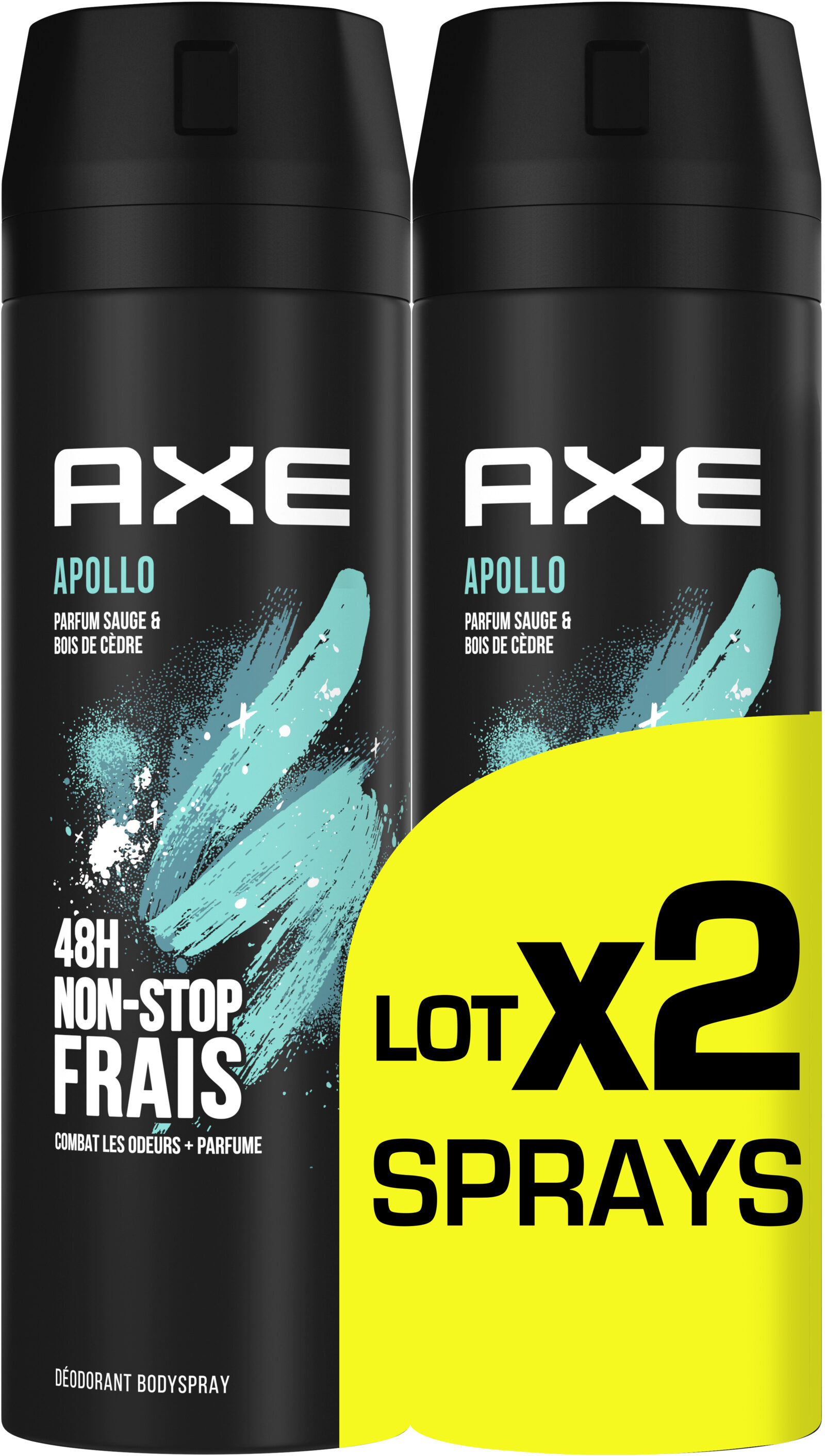 AXE Déo Apollo 200mlx2 - Product - fr