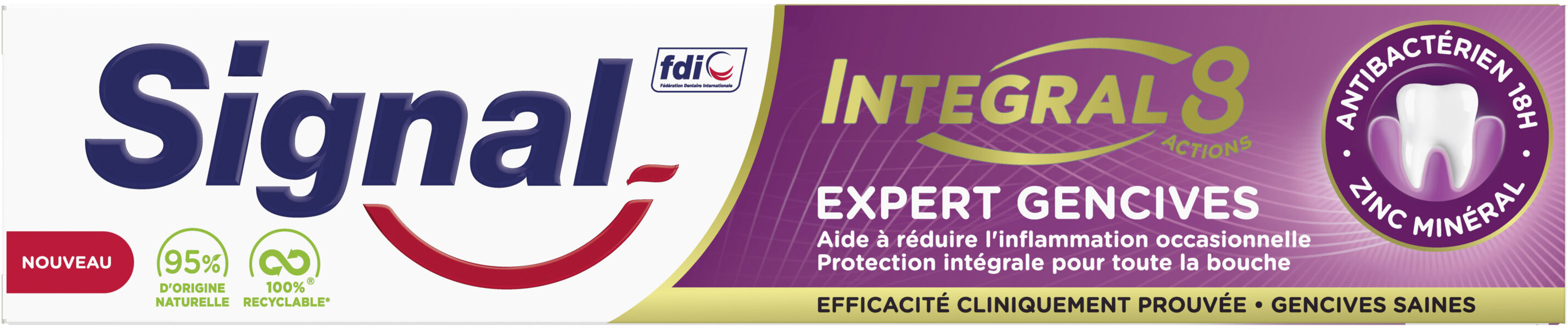 Signal Dentifrice Integral 8 Expert Gencives - Product - fr