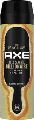 Axe Déodorant Homme Bodyspray Magnum Gold Caramel Billionaire 48h Non-Stop Frais 200ml - Product