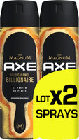 AXE Déodorant Magnum Caramel Billionaire Lot 2x200ml - Product - fr