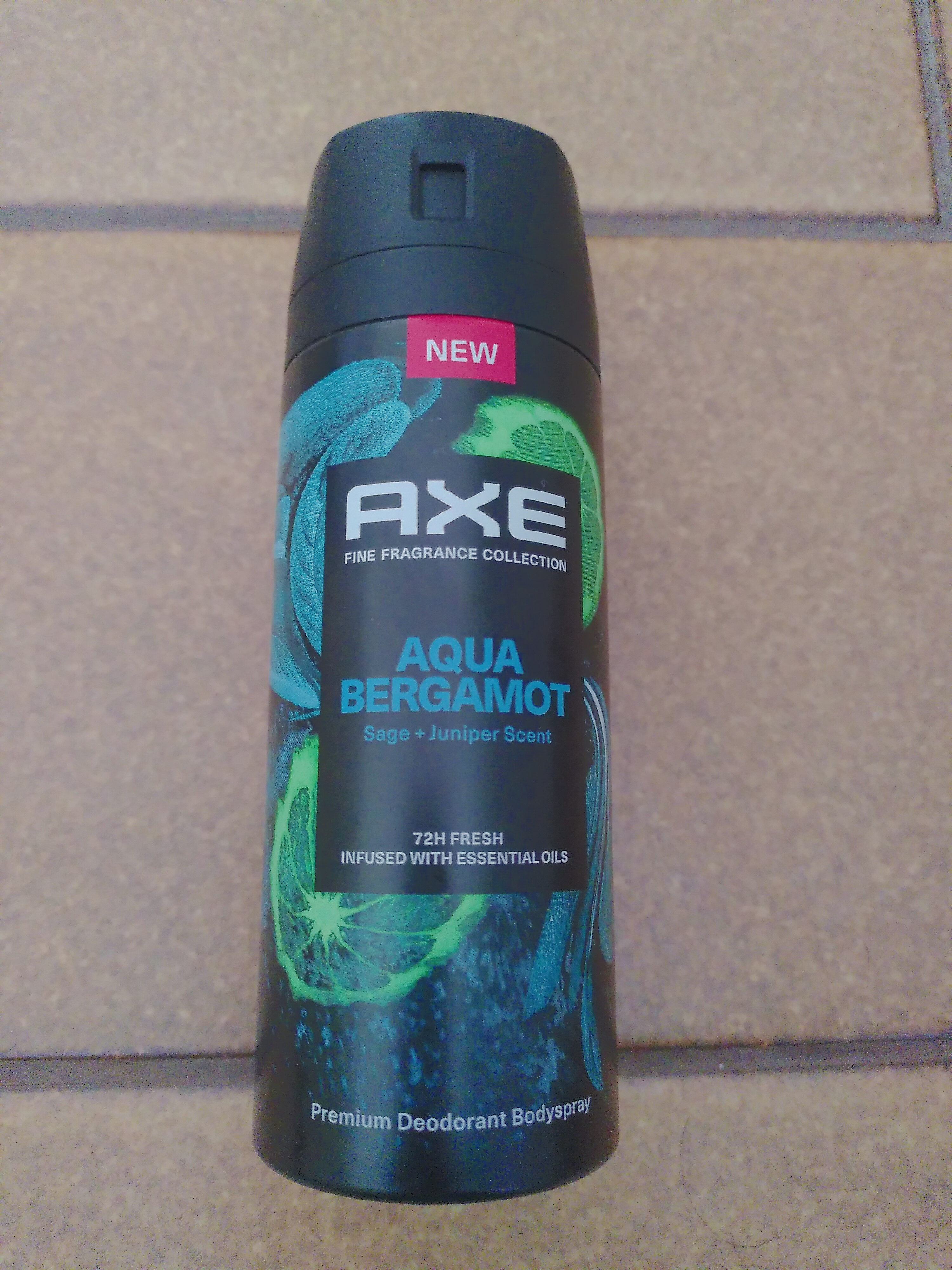 Aqua Bergamot Sage + Juniper Scent Premium Deodorant - Produkt - en