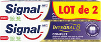 SIGNAL Integral 8 Dentifrice Complet 2x75ml - Product - fr