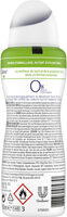 Dove 0% Déodorant Femme Spray Antibactérien Original Fraîcheur 24H - Složení - fr