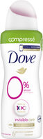 Dove Déodorant Spray Compressé Invisible Care 100ml - Product - fr