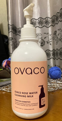 Ovaco rose water cleansing milk - Product - en