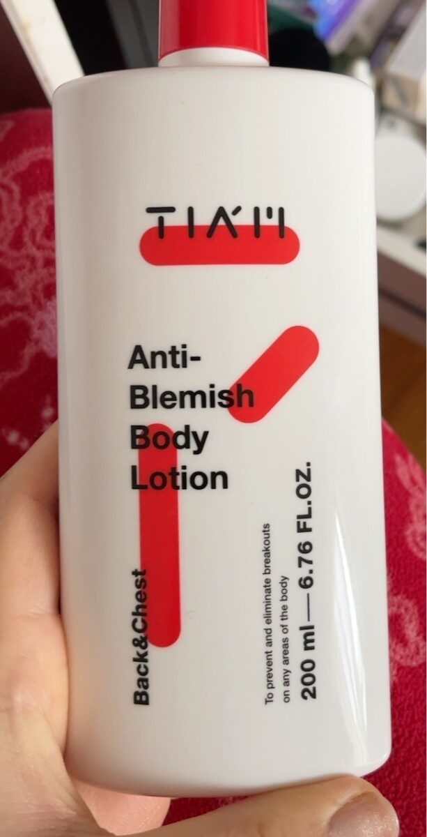 Anti-Blemish body lotion - Produktas - it