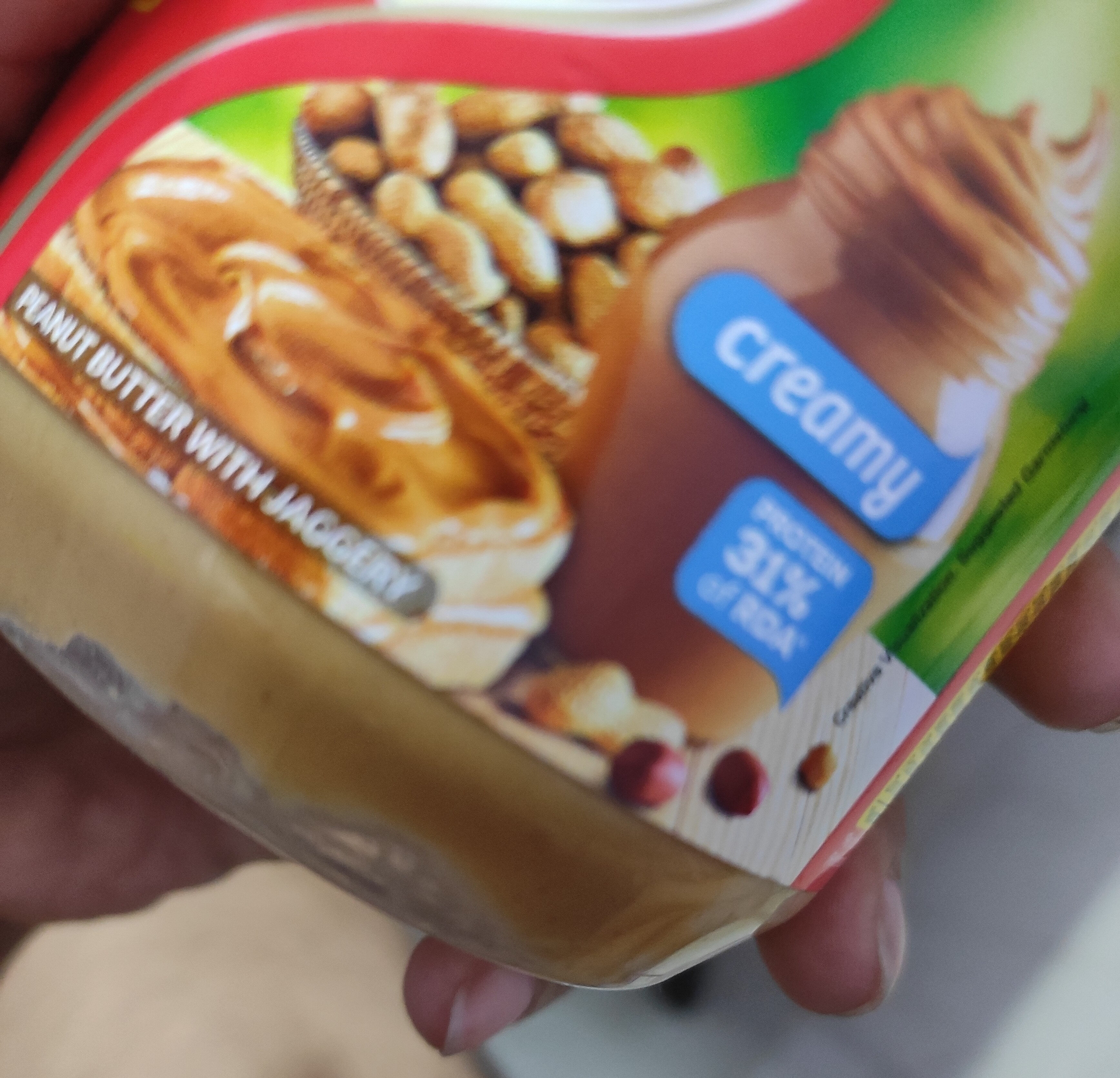 saffola peanut butter - Ingrédients - en