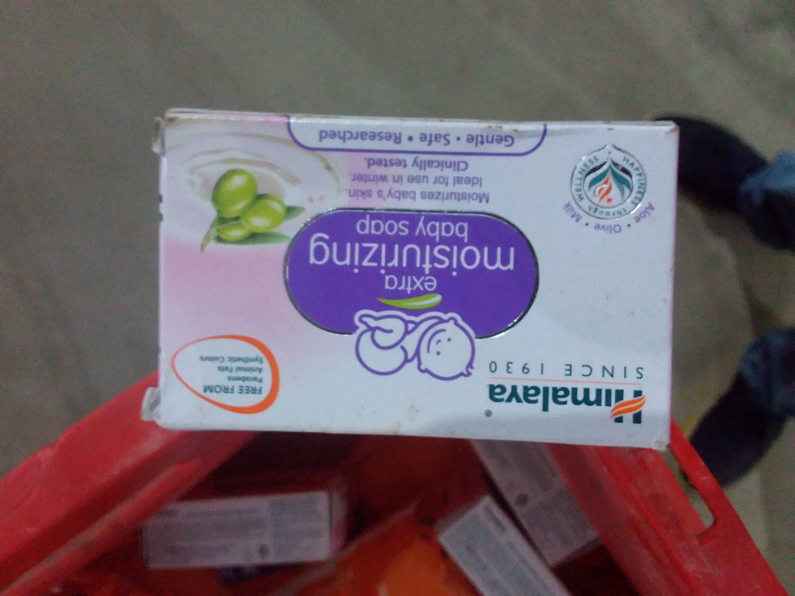 Himalaya moisturizing baby soap 75g - Produkt - en