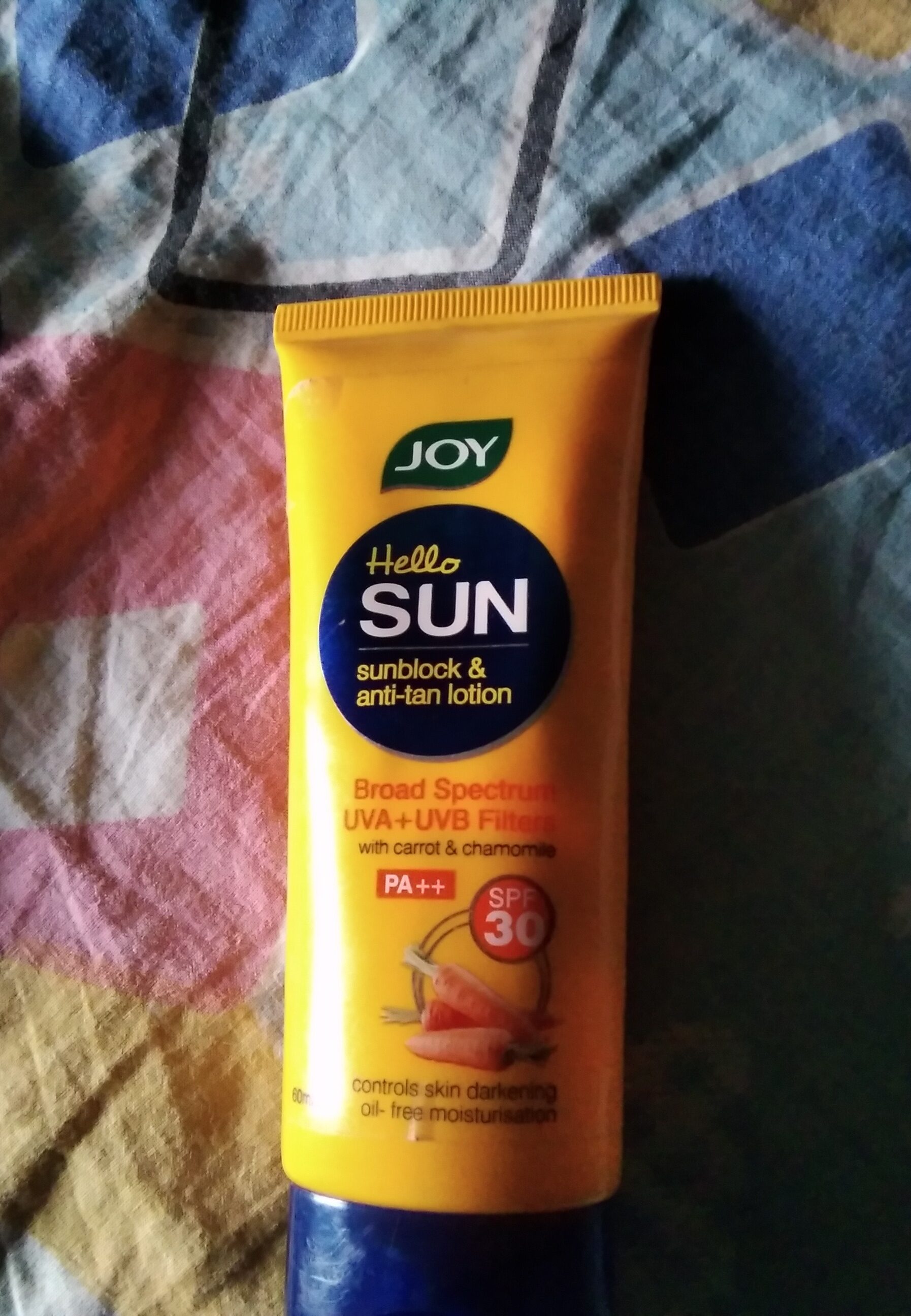 Joy Hello Sun sunblock & anti-tan loyion - Tuote - en