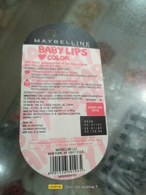maybellin baby lip - 2