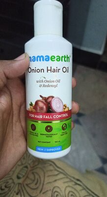 Mama Earth onion hair oil - Продукт