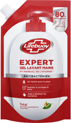 Lifebuoy Gel Lavant Mains Antibactérien Eco Recharge 500ml - Product - fr