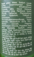 pomelo shampoo - Ингредиенты - vi