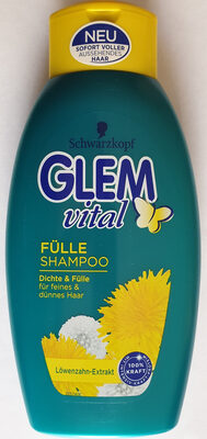 GLEM vital Fülle-Shampoo Löwenzahn-Extrakt - Tuote